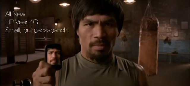 Manny Pacquiao for HP Veer